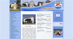 Desktop Screenshot of dolni-zalezly.cz